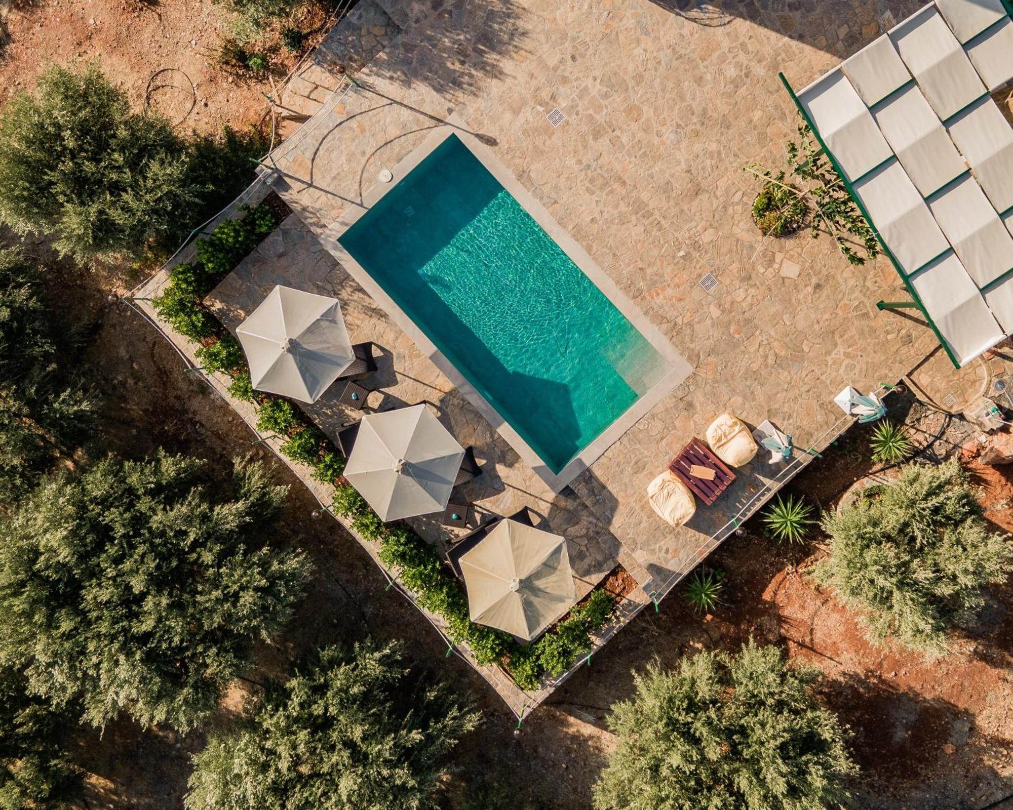 Villa Aktis With Freshwater Pool And Sea View Сисси Экстерьер фото