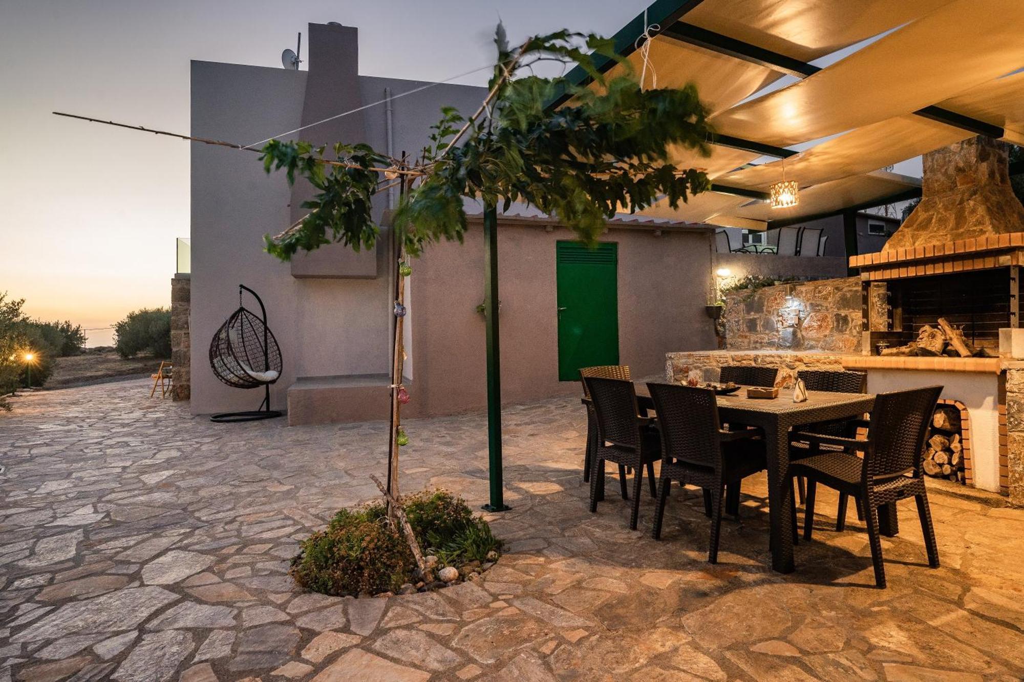 Villa Aktis With Freshwater Pool And Sea View Сисси Экстерьер фото