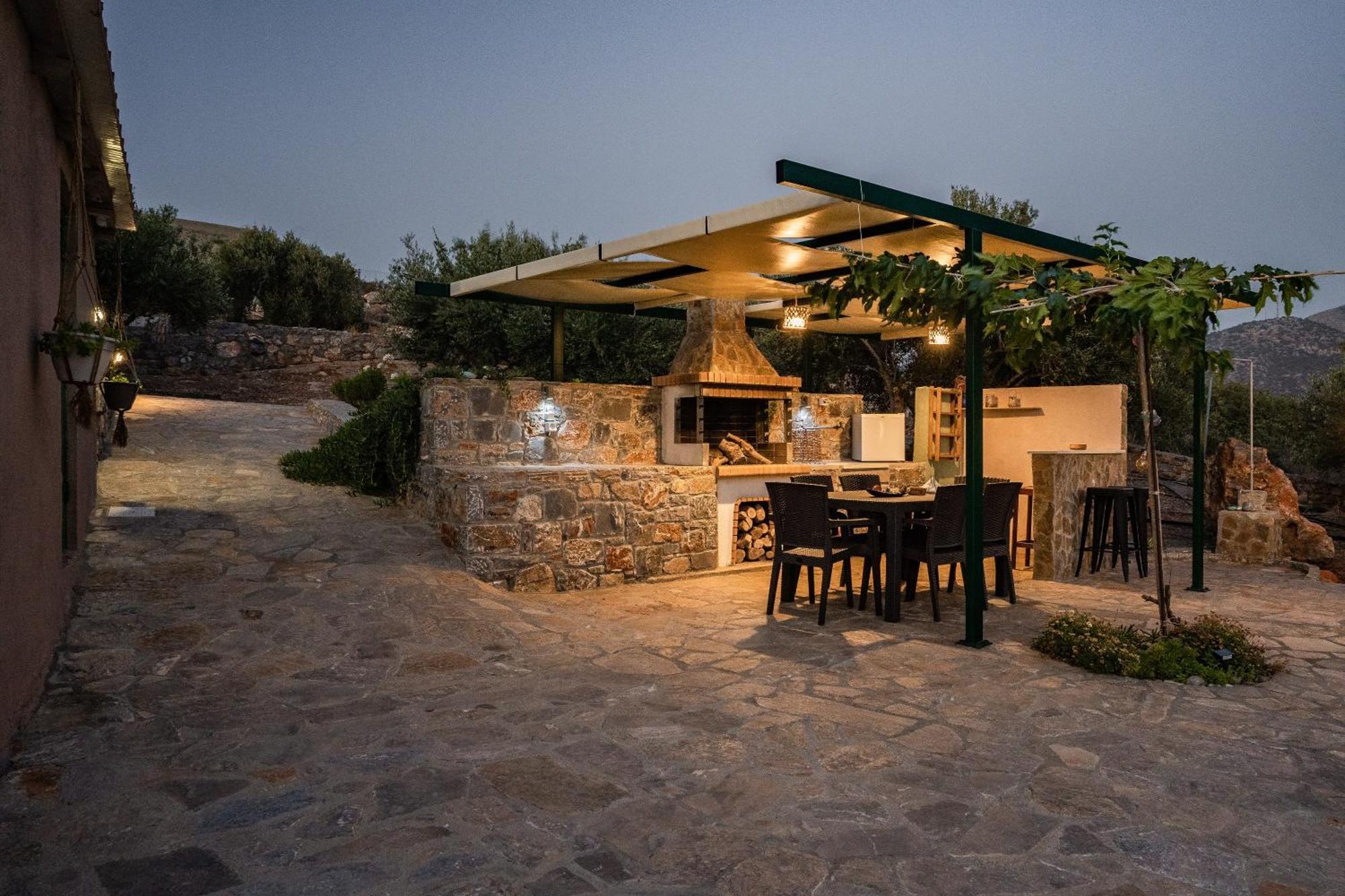 Villa Aktis With Freshwater Pool And Sea View Сисси Экстерьер фото