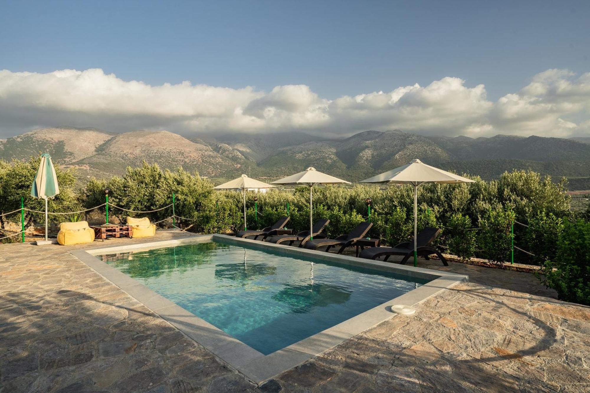 Villa Aktis With Freshwater Pool And Sea View Сисси Экстерьер фото