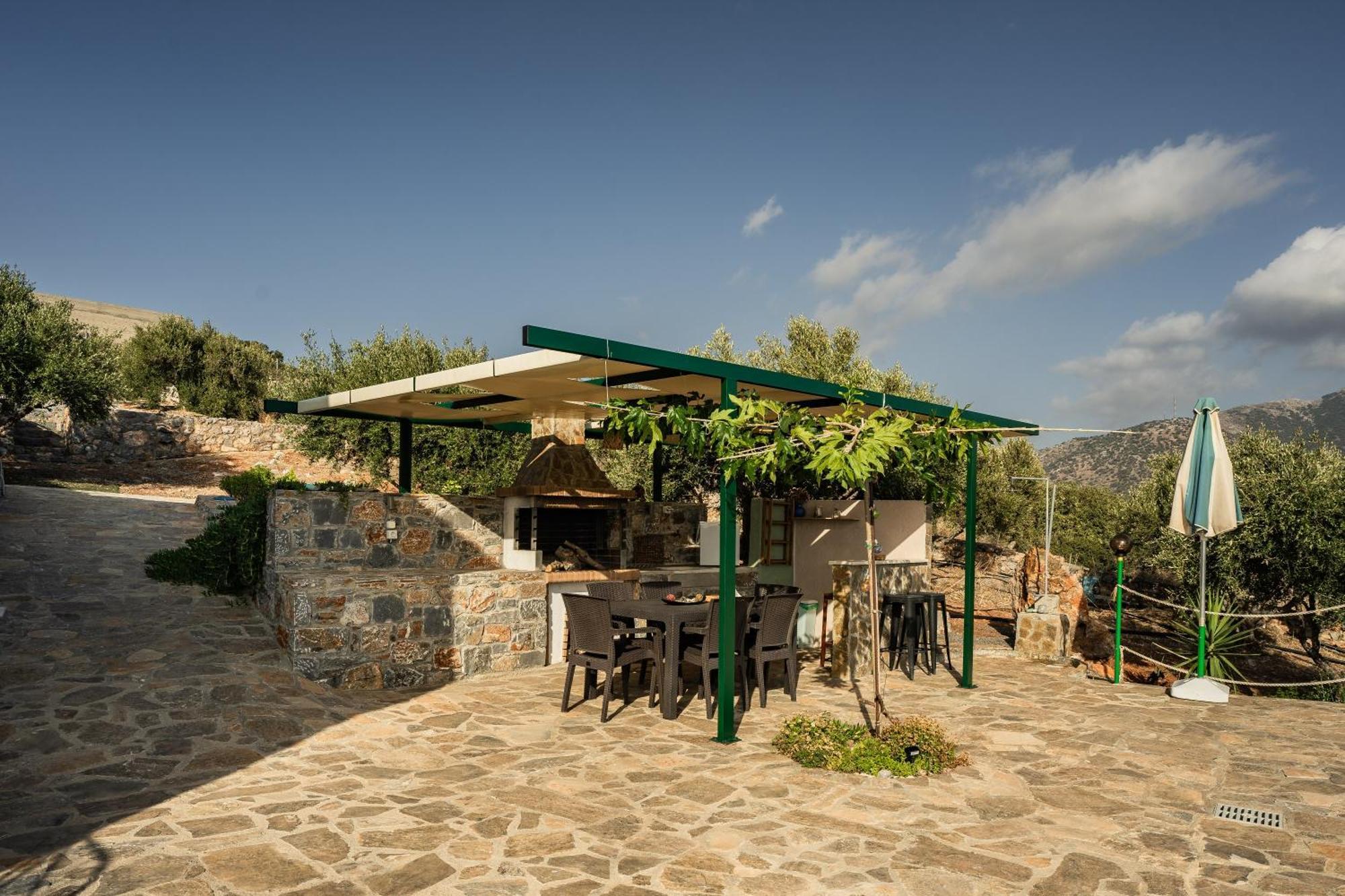 Villa Aktis With Freshwater Pool And Sea View Сисси Экстерьер фото