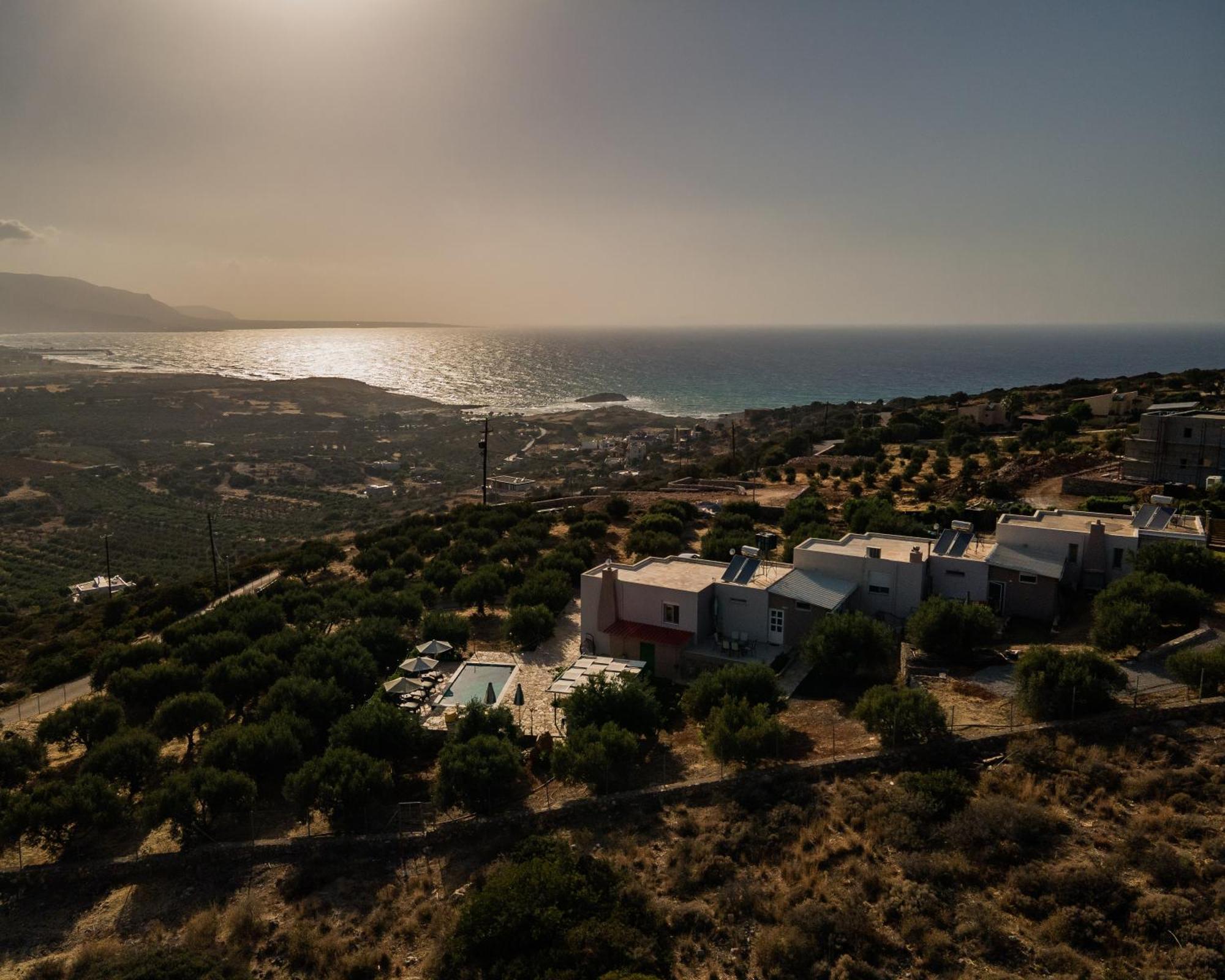 Villa Aktis With Freshwater Pool And Sea View Сисси Экстерьер фото