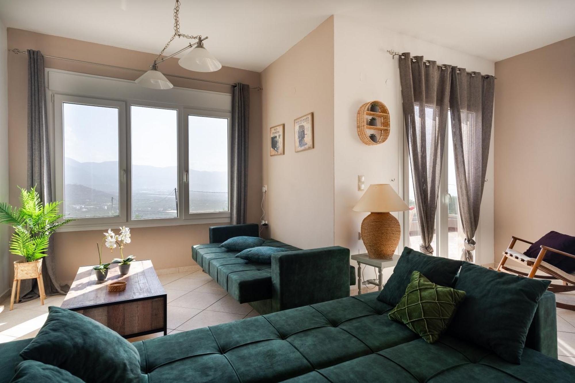 Villa Aktis With Freshwater Pool And Sea View Сисси Экстерьер фото